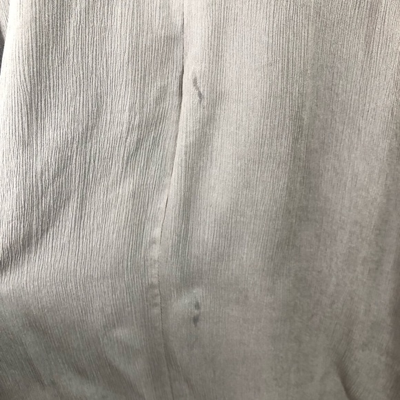 J. Crew Grey Silk Zip Up Dress Size 0 - Picture 8 of 8